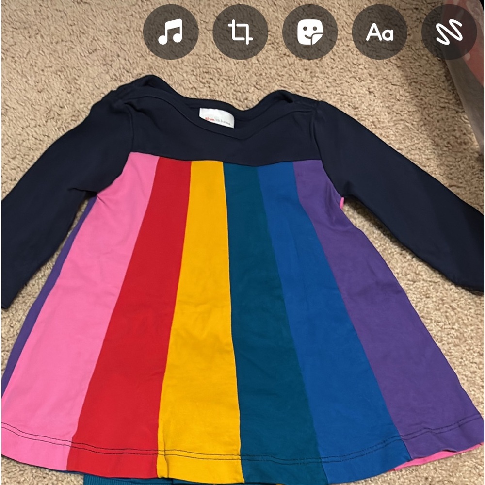 NWOT Hanna Anderson baby girl dress 3-6months